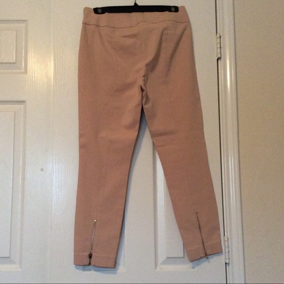 Bebe pink cotton blend capri pant - Picture 4 of 4